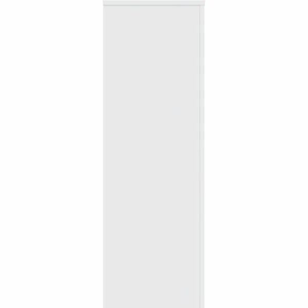 New plantestativ 33x33x100 cm konstrueret træ hvid Plantestativer