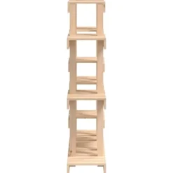 Clearance plantestativ 104,5x25x109,5 cm massivt fyrretræ - Planteborde Plantestativer