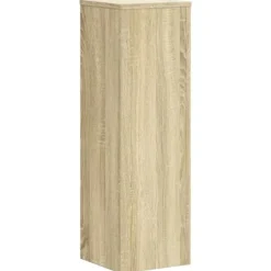 Outlet plantestativer 2 stk. 25x25x80 cm konstrueret træ sonoma-eg Plantestativer