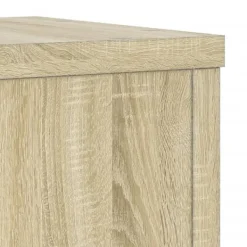 Outlet plantestativer 2 stk. 25x25x80 cm konstrueret træ sonoma-eg Plantestativer