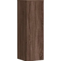 vidaXL Plantestativer^plantestativer 2 stk. 33x33x100 cm konstrueret træ brunt eg