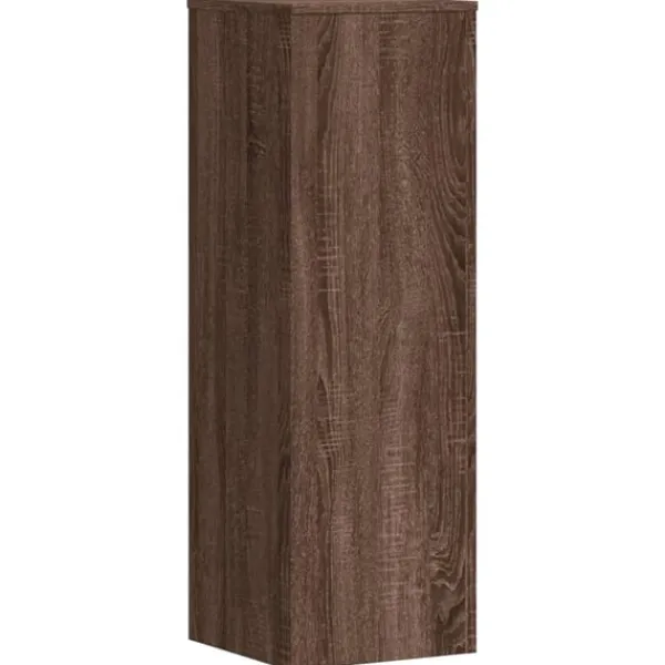 vidaXL Plantestativer^plantestativer 2 stk. 33x33x100 cm konstrueret træ brunt eg