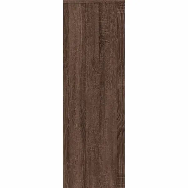vidaXL Plantestativer^plantestativer 2 stk. 33x33x100 cm konstrueret træ brunt eg
