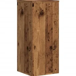 Hot plantestativer 2 stk. 30x30x70 cm konstrueret træ antikt træ Plantestativer