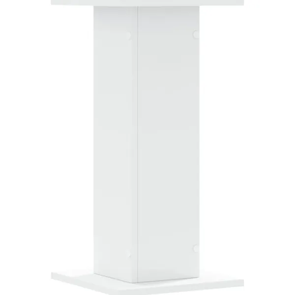 Discount plantestativer 2 stk. 30x30x60 cm konstrueret træ hvid Plantestativer