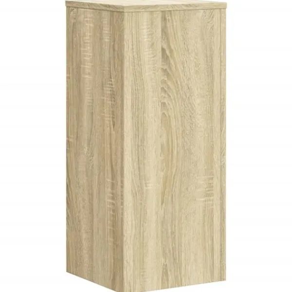 Outlet plantestativer 2 stk. 30x30x70 cm konstrueret træ sonoma-eg Plantestativer