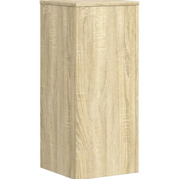 Outlet plantestativer 2 stk. 30x30x70 cm konstrueret træ sonoma-eg Plantestativer