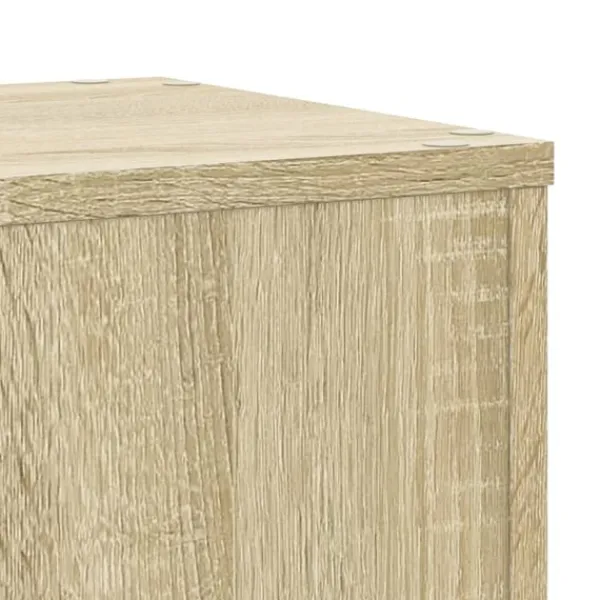 Outlet plantestativer 2 stk. 30x30x70 cm konstrueret træ sonoma-eg Plantestativer