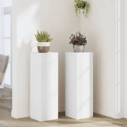 vidaXL Plantestativer^plantestativer 2 stk. 25x25x80 cm konstrueret træ hid