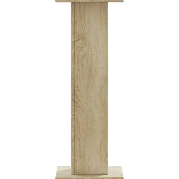 vidaXL Krukker & Plantebeholdere^plantestativer 2 stk. 30x30x80 cm konstrueret træ sonoma-eg