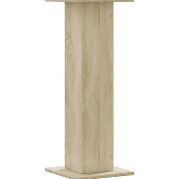 vidaXL Krukker & Plantebeholdere^plantestativer 2 stk. 30x30x80 cm konstrueret træ sonoma-eg