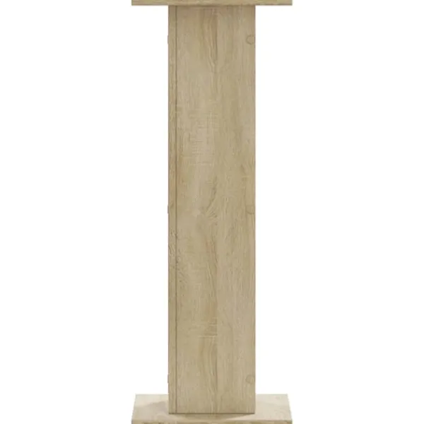 vidaXL Krukker & Plantebeholdere^plantestativer 2 stk. 30x30x80 cm konstrueret træ sonoma-eg