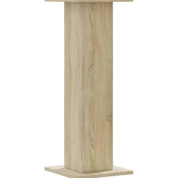 vidaXL Krukker & Plantebeholdere^plantestativer 2 stk. 30x30x80 cm konstrueret træ sonoma-eg