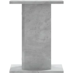 Sale plantestativer 2 stk. 30x30x40 cm konstrueret træ betongrå Plantestativer