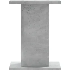 Sale plantestativer 2 stk. 30x30x40 cm konstrueret træ betongrå Plantestativer