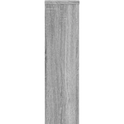 Clearance plantestativer 2 stk. 17x17x60 cm konstrueret træ grå sonoma-eg Plantestativer