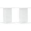 vidaXL Plantestativer^plantestativer 2 stk. 30x30x40 cm konstrueret træ hvid