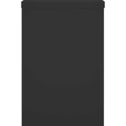 Best plantestativer 2 stk. 20x20x30 cm konstrueret træ sort Plantestativer
