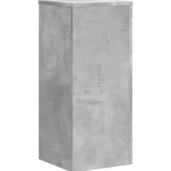 vidaXL Plantestativer^plantestativer 2 stk. 30x30x70 cm konstrueret træ betongrå
