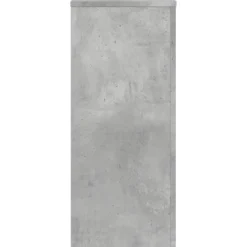 vidaXL Plantestativer^plantestativer 2 stk. 30x30x70 cm konstrueret træ betongrå