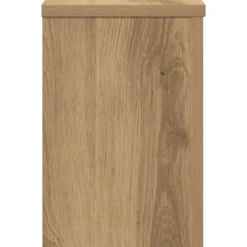 Best plantestativer 2 stk. 20x20x30 cm konstrueret træ egetræsfarvet Plantestativer