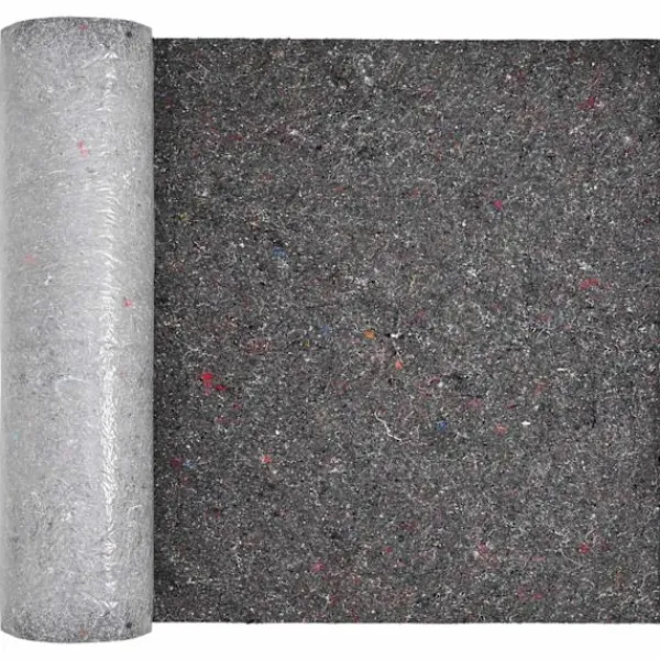 vidaXL Haveduge^Pool Fleece Grå 1 x 50 m Polyester og bomuld