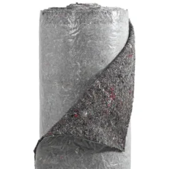 vidaXL Haveduge^Pool Fleece Grå 1 x 50 m Polyester og bomuld