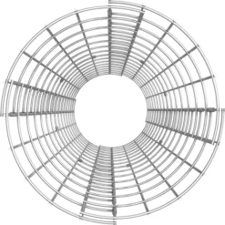Discount rundt gabion-havebede 3 stk. Ø30x150 cm galvaniseret stål - Plantekrukker Krukker & Plantebeholdere