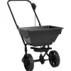 vidaXL Snerydning^saltspreder strøvogn PVC og stål 92 x 46 x 70 cm 15 l