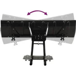 Clearance sneplov til ATV 150x38 cm sort - Sneskovle Snerydning