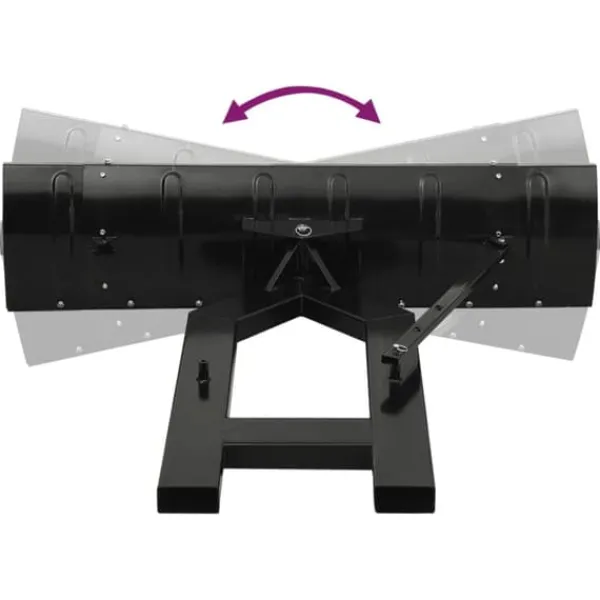 vidaXL Snerydning^sneplov til gaffeltruck 150x38 cm sort - Sneskovle
