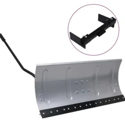 Online sneskovl til græsslåmaskine med adapter 100 cm - Sneskovle Snerydning