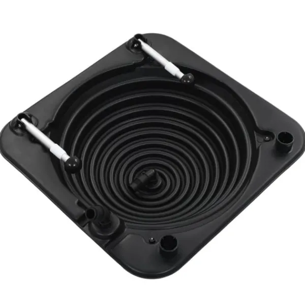 Online soldrevne poolvarmere 5 stk. 75x75x36 cm HDPE aluminium Pool- & Spatilbehør