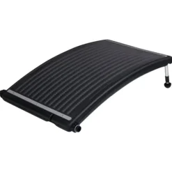 vidaXL Pool- & Spatilbehør^solvarmer til pool 110x65 cm buet - Pool – opvarmning