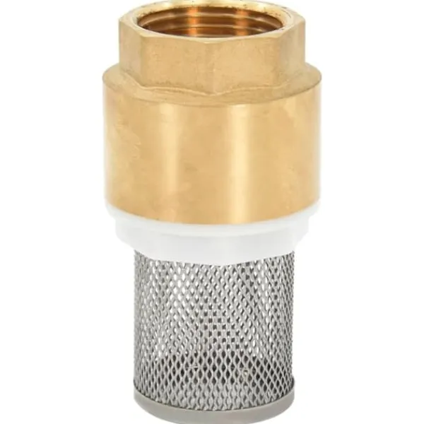 vidaXL Vanding^sugeslange med messingkoblinger 1,1" 25 m PVC sort - Haveslanger