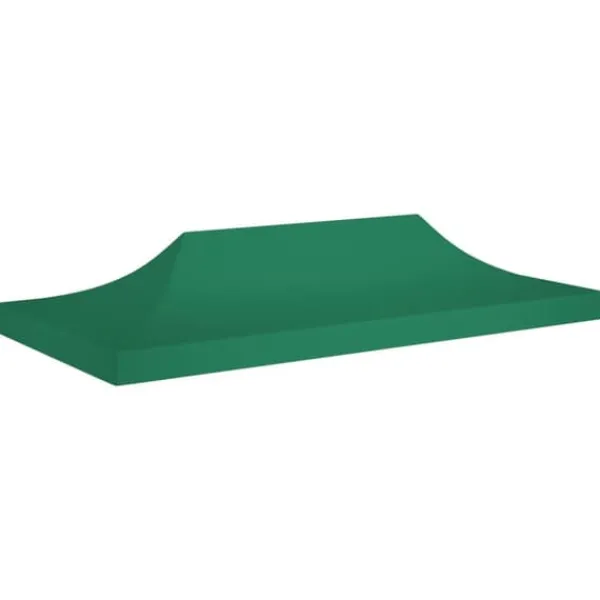 vidaXL Telte & Lysthuse^tag til festtelt 6x3 m 270 g/m² grøn - Festtelte & havepavilloner – tage