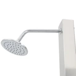 vidaXL Pool- & Spatilbehør^udendørsbruser lige design rustfrit stål - Pool & spa – tilbehør