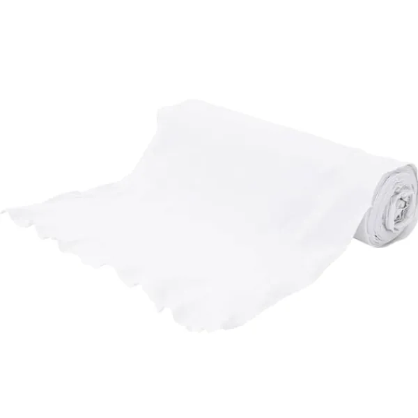 vidaXL Haveduge^ukrudtsdug 1x10 m polyesterfibre hvid