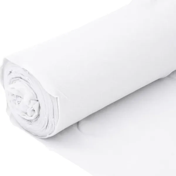 vidaXL Haveduge^ukrudtsdug 1x10 m polyesterfibre hvid