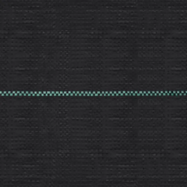vidaXL Haveduge^ukrudtsdug 2x5 m PP sort - Ukrudtsduge