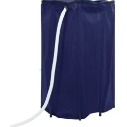 vidaXL Regntønder^vandtank med hane sammenfoldelig 1000 l PVC - Vandingsartikler