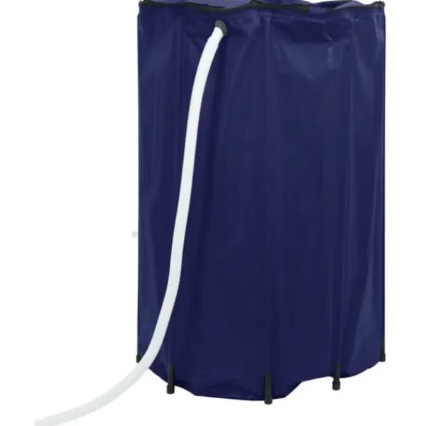 vidaXL Regntønder^vandtank med hane sammenfoldelig 1000 l PVC - Vandingsartikler