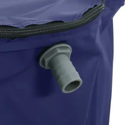 vidaXL Regntønder^vandtank med hane sammenfoldelig 1000 l PVC - Vandingsartikler
