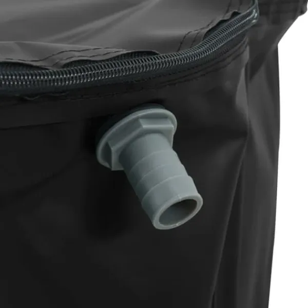Outlet vandtank med hane sammenfoldelig 1250 l PVC - Vandingsartikler Regntønder