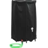 vidaXL Regntønder^vandtank med hane sammenfoldelig 500 l PVC - Vandingsartikler