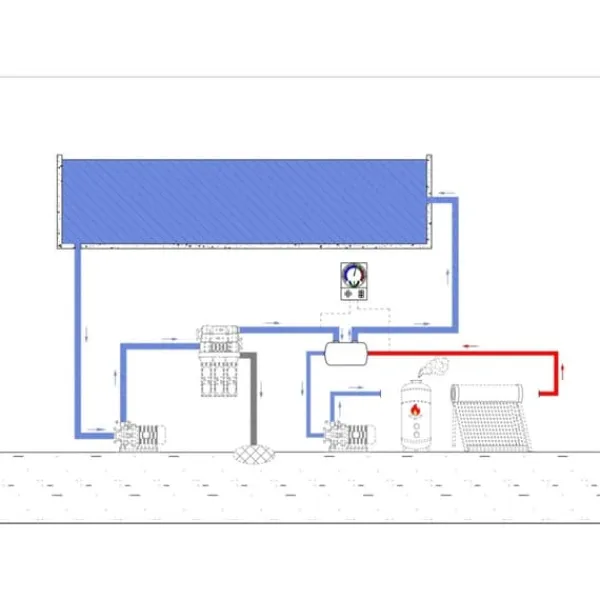 Sale varmeveksler til pool 355 x 134 mm 40 kW - Pool & spa – tilbehør Pool- & Spatilbehør