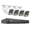 Discount Videoovervågningssystem, 8MP opløsning, tovejskommunikation,Ingen, I91DD Sikkerhedsmonitorer & Videokameraer