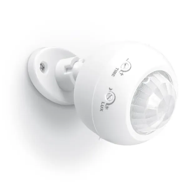 Best Videx infrarød bevægelses- og lyssensor IP20 effekt 1200W rækkevidde 8m vinkel 360° Bevægelsesdetektorer
