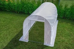 Hot Hobby Drivhus 4.5x2x2m - Holdbart, UV-bestandigt PE-dække, 9m² dyrkningsareal Drivhus