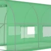 Viking Choice Drivhus^250x200cm Hobby Drivhus til Begyndere - Nem Opsætning, UV-bestandig, 6 Vinduer